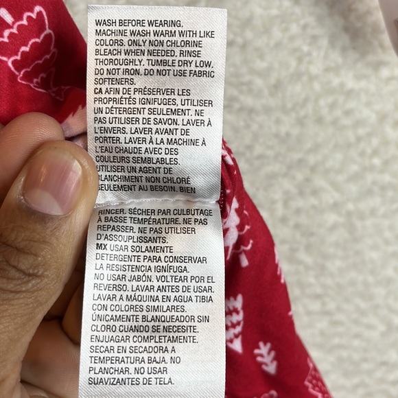 NWT Christmas Tree Pajama One Piece Kids Baby Childrens Flannel 24 Months - Picture 7 of 9